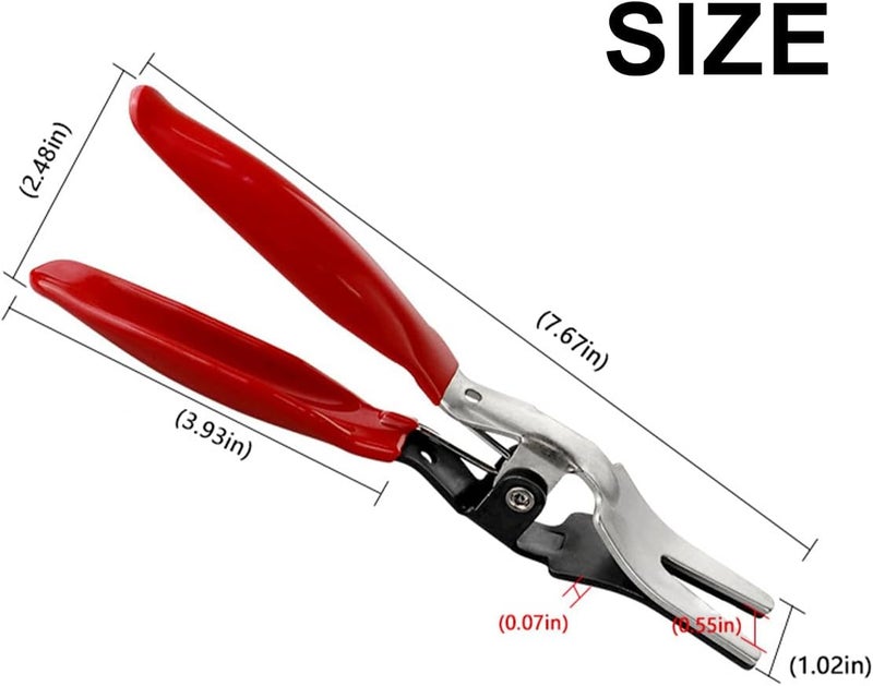 HZEL Car Hose Removal Pliers, Vehicle Fuel Vacuum Line Tube Remover for Marine Oil Water Hoses, Automotive Separator Pipe Repairing Tool Accessories, Universal for SUV, Sedan, Truck - Image 2
